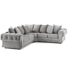 (Scatter Back) Chesterfield Verona Large 2 Corner Sofa