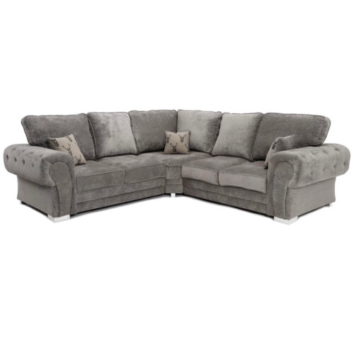 Snugg Furniture (Full Back) Chesterfield Verona Large 2 Corner Sofa