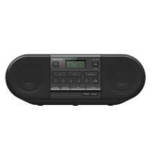 Draagbare radio - PANASONIC - RX-D500 - Hoofdaansluiting - Zwart - 1.2 kg