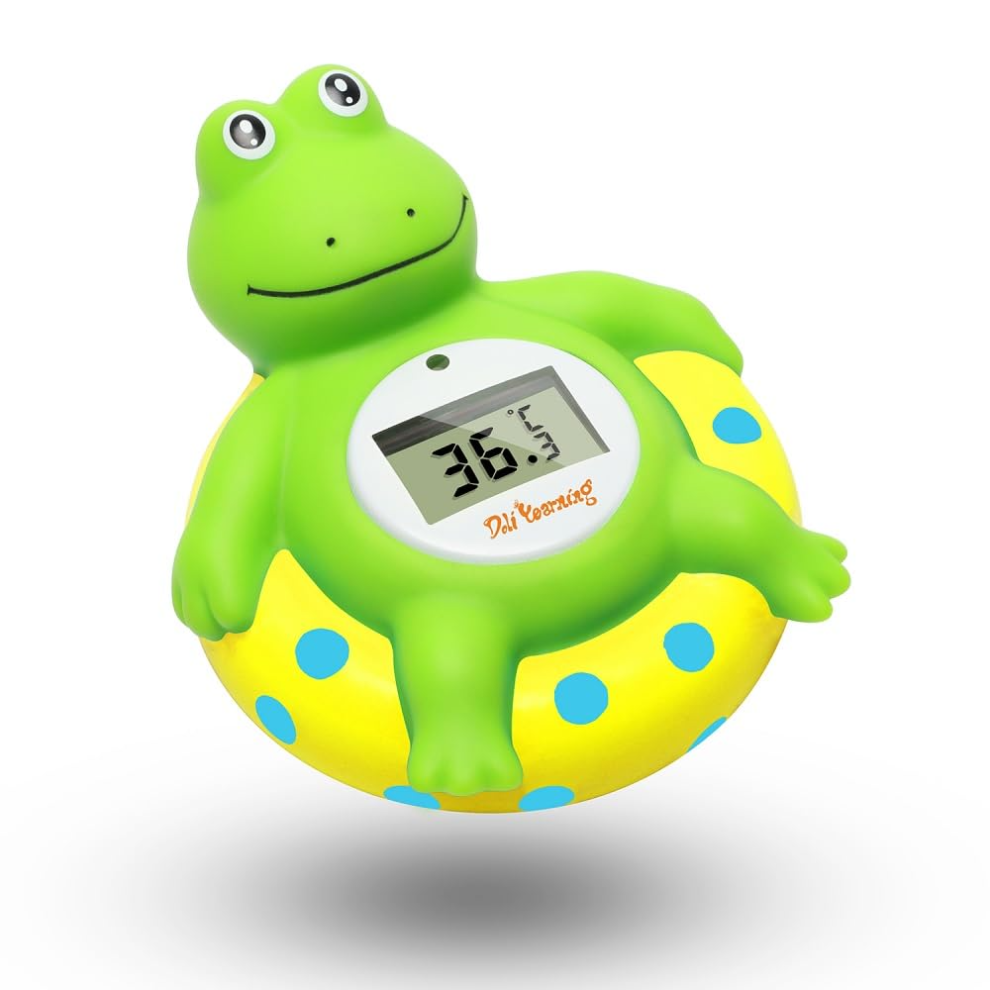 Frog Baby Bath Thermometer, Toddlers Floating Bath Toy, Bathtub Thermometer, At Fahrenheit And Celsius De Doli Yearning
