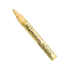 Marqueur peinture biseaut    Decocolor Premium dor