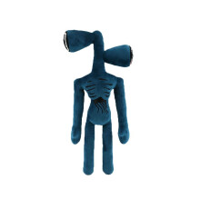 (Sininen) 15,7" sireenipäätäytteinen pehmolelu kauhuhahmo