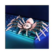 (Rosa) Puzzle decorativo mobile assemblato con giunto, fai da te, giocattolo di decompressione, regalo