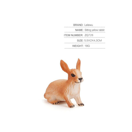 (Κάθισμα κίτρινο κουνέλι) Simulation Of Animal Reindeer Squirrel Red Fox Mod