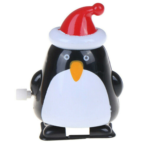 (Penguin-1) Christmas Wind Up Toys Santa Clockwork Παιδικά Δώρο