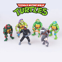 6 pezzi Teenage Mutant Ninja Turtles TMNT Action Figures Bambola Giocattoli per bambini Regalo