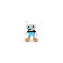(Azul) Juego Cuphead Cuphead y Mugman Mecup Brocup Peluche