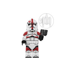 (91η Εταιρεία) Star Wars Building Blocks Mini Figures Clone Trooper Company Soldiers Heavy