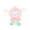 (Ανοιχτό ροζ) Λούτρινο Cinnamoroll Lovely Toy Keychain Soft Pp Βαμβακερ 1