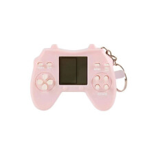 (Ροζ) Μπλοκ Tetris Blast Mini Gamepad Παιχνίδι Ρετρό Ηλεκτρονικά Κρεμασ