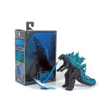 (Blu) Il re dei mostri Godzilla contro Kong Nuclear Jet 15 cm Modello mobile Giocattoli Regali