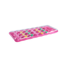 Colchoneta de playa inflable de PVC de 18 hoyos para adultos (RoseRed)