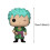 (B) POP-animaatio: One Piece Monkey D. Luffy Vinyylifiguuri 4