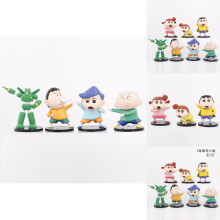 Crayon Shinchan toimintafiguuri Pvc-malli Dynaaminen Ultra Hero -keräilylelu