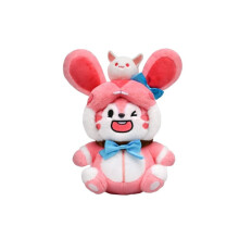 (Pink Meng Qi , 30 cm/11,81 tuumaa) Honor Kings Of Pehmolelu-nukkeheittotyyny Pehmeä pelihahmo Luban