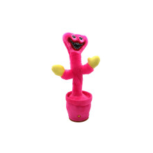 Peluche elettrico (rosa) Poppy Playtime Dancing Sing Huggy Wuggy Cactus da regalare