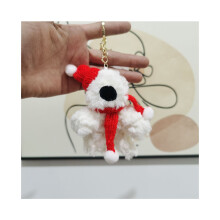 (RedHat) Länsi Endearing Highland Terrier Pehmoavaimenperä Söpö parilaukku Charm Nukke