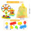 (100 PCS) Diy Childrens Plastic Building Blocks Assembly Early Education Interlocking 1