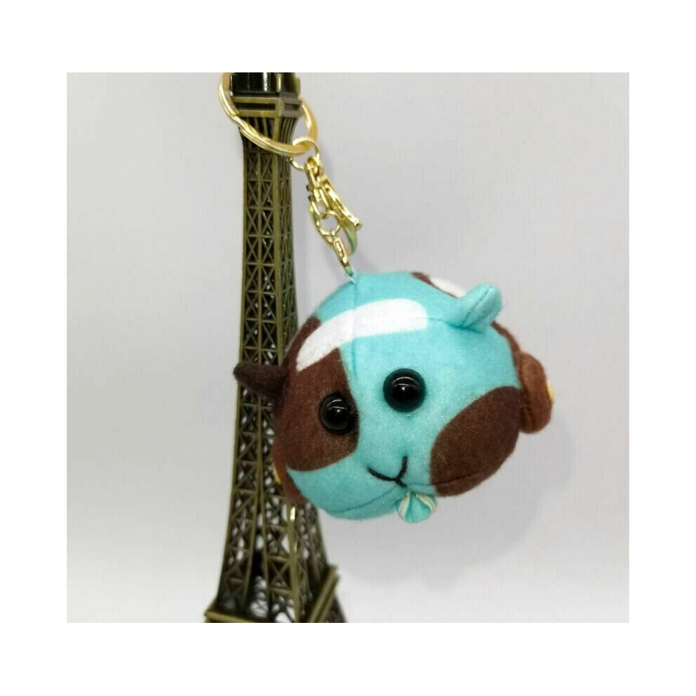 (Azul) 10 cm Pui Pui Molcar Peluche Animal Lindo Ratón Juguete Llavero ...