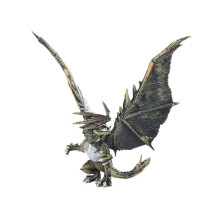(Ασημί) 15cm Simulation Magic Dragon Dinosaurs Archeopteryx PVC Figure Toy Doll Model