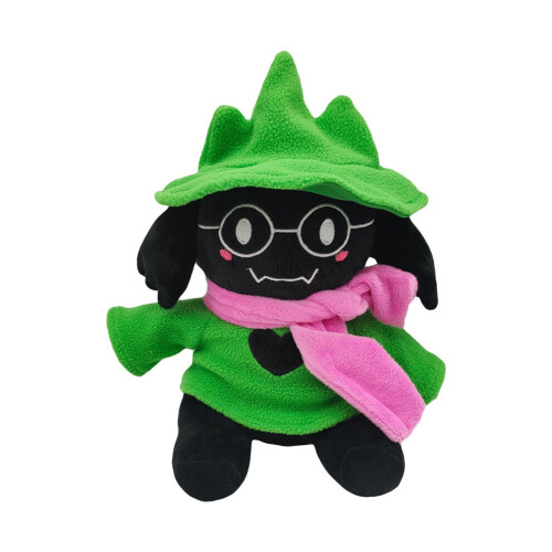 (B) Peluche de Ralsei, muñeco de peluche protagonista de Deltarune, Runa Triangular