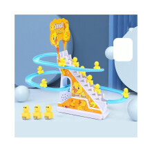 (3 Ducks) Little Yellow Duck Climbing Stairs Children'S Little Duck Slide Educational Toy