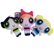 (10 cm) Le Superchicche, peluche a forma di zaino, ciondolo per bambini, 3 pezzi