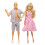 (Κόκκινο τριαντάφυλλο) Παιχνίδια ταινιών Barbie Μόδα χαριτωμ 1