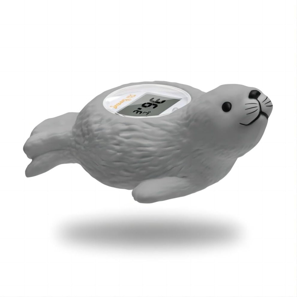 Doli Yearning Seal Baby Bath Thermometer, Toddlers Floating Bath Toy, Bathtub Thermometer Available For Fahrenheit And