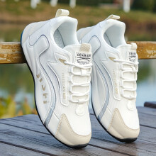 (White [mesh], 6.5) [Comfortable Training Shoes] Casual and Comfortable 1 Pair of Men's Training Shoes