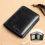(coffee) Men Wallet Genuine Leather Rfid Blocking Double Wa 4