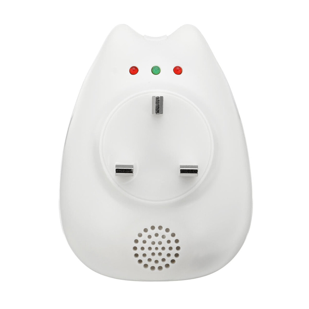 (UK Plug) 90-240V Mosquito Killer Dispeller Multi-Purpose Ultrasonic Repeller Mouse Rat Repellent EU/UK Plu