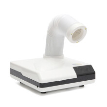 (White, EU Plug) 360 Rotation 60W Nail Art Dust Collector Suction Cleaner Manicure Salon Machine