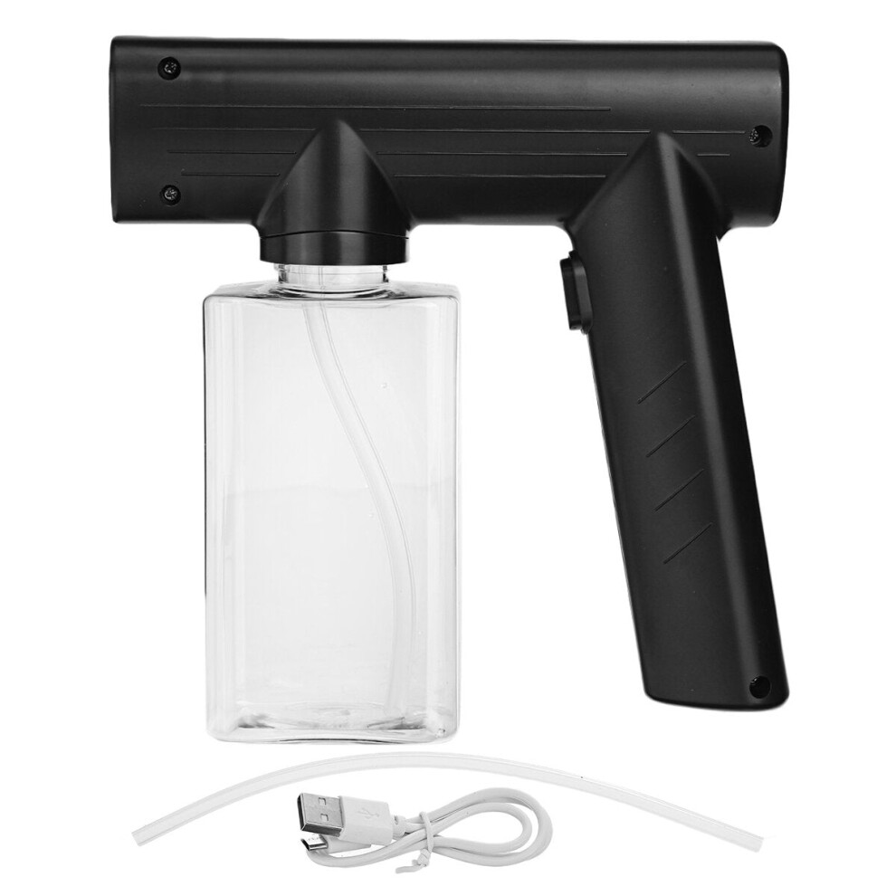 (Black) 6W 240ML Nano Spray Machine Wireless Electric Sanitizer Sprayer