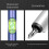 (Blue) Mini Portable Pen Type Level With Hexagonal Drill Bit Screwdriver Ruler 3