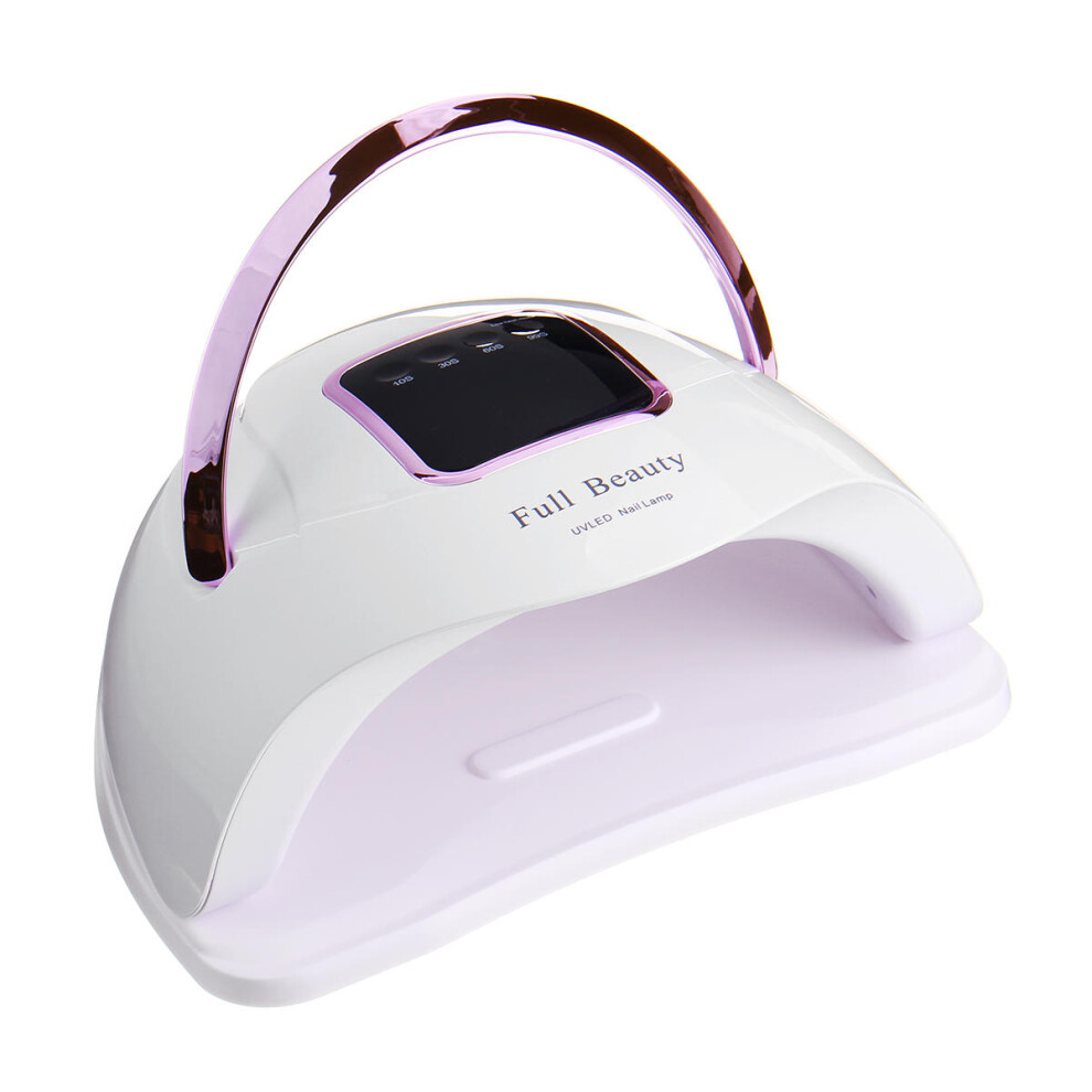 (Purple, AU Plug) 250W LED Nail Dryer UV Lamp Gel Nail Polish Fast Curing Light Timer Sensor Manicure Machine