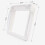 (Grey) EU Standard Socket Waterproof Cover Plastic Decorative for Light Switch 4