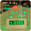 (White) Model B Fluorescent Message Board Alarm Clock Memo Calendar Thermometer Light 1