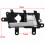 (Rear Right) Front Rear Left Right Interior Inside Door Handles For Kia Optima 2011-2013 5