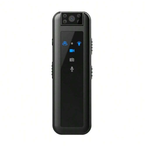 2MP 1080P Waterproof Action Camera - Black, USB Rechargeable, ABS Material, No Stabilization