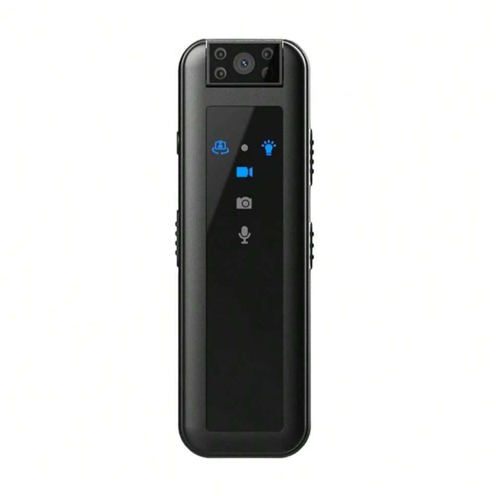 2MP 1080P Waterproof Action Camera - Black, USB Rechargeable, ABS Material, No Stabilization