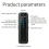 2MP 1080P Waterproof Action Camera - Black, USB Rechargeable, ABS Material, No Stabilization 8