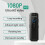 2MP 1080P Waterproof Action Camera - Black, USB Rechargeable, ABS Material, No Stabilization 12