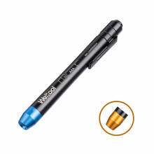 12 Lumens Medical Flashlight Double Light Sources Portable Hunting Camping LED Light AAA Battery