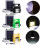 (Black) Portable bluetooth Solar Generator System Emergency LED Light Bulb Camping Radio Player+Remote Control 8