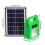 (Black) Portable bluetooth Solar Generator System Emergency LED Light Bulb Camping Radio Player+Remote Control 11