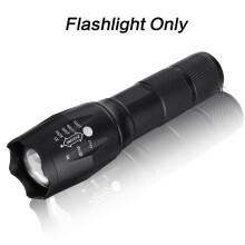 (flashlight only) LED Flashlight 18650 Torch Work Light Headlamp Headlight Fishing Lamp