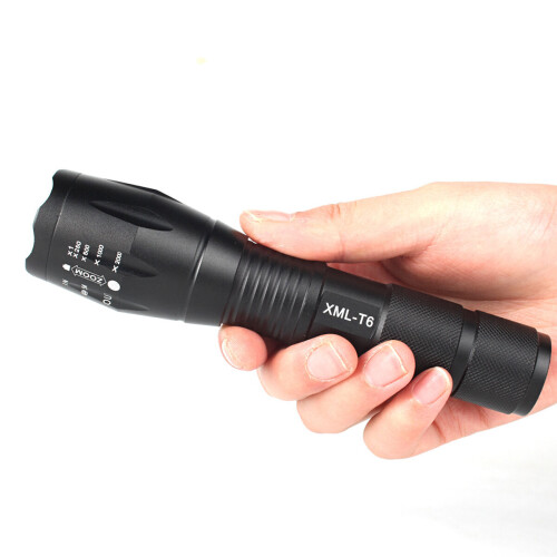(flashlight only) LED Flashlight 18650 Torch Work Light Headlamp Headlight Fishing Lamp 2