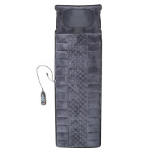 (EU Plug) Multifunctional Electric Massage Mat Airbag Traction Hot Compress Full Bod Massage Mat Foldable Wave-like Vibration Massage Mat