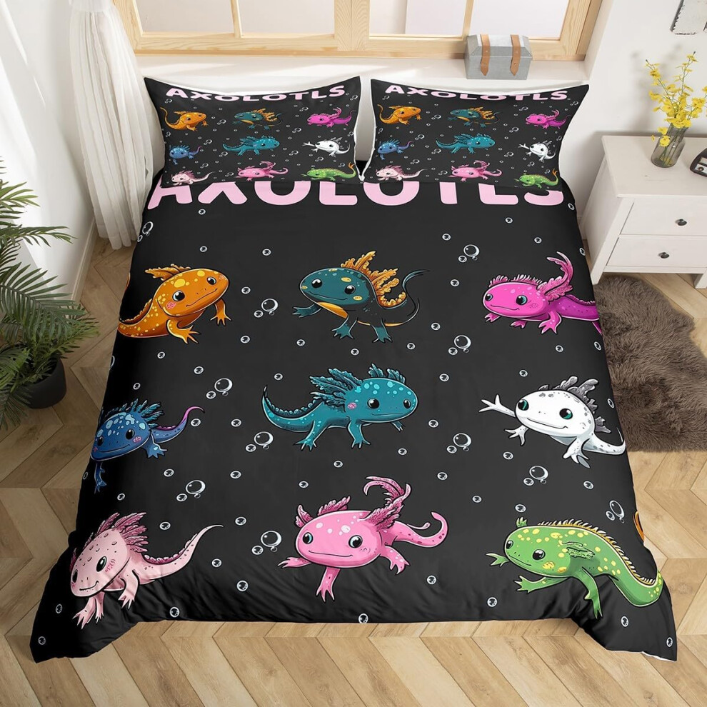 (Black Pink, Double(No Comforter)) Homewish Tree Of Life Comforter Cover Dreamy Tree Of Life Bedding Set Double,Rainbow Tree Of Life Duvet Cover For Kids Boys Girls,Crystal Accessory